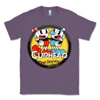 Lavender Cuphead Classic Tee - artisFamous