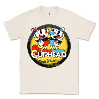 Natural Cuphead Classic Tee - artisFamous