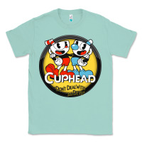Seafoam Cuphead Classic Tee - artisFamous