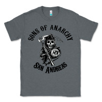 Charcoal Heather sons of anarchy san andreas Classic Tee - artisFamous