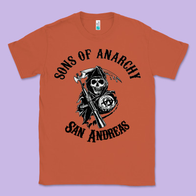 Sons Of Anarchy San Andreas Classic Tee Designed By Artisfamous