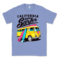 Colony Blue california super surf Classic Tee - artisFamous