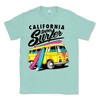 Seafoam california super surf Classic Tee - artisFamous