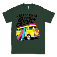 Sports Green california super surf Classic Tee - artisFamous