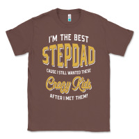 Chestnut I'm The Best Stepdad | Father's Day Classic Tee - artisFamous
