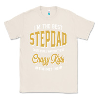 Natural I'm The Best Stepdad | Father's Day Classic Tee - artisFamous