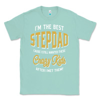 Seafoam I'm The Best Stepdad | Father's Day Classic Tee - artisFamous