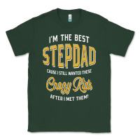 Sports Green I'm The Best Stepdad | Father's Day Classic Tee - artisFamous