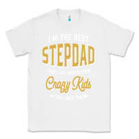White I'm The Best Stepdad | Father's Day Classic Tee - artisFamous