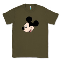 Army Green micky mouse Classic Tee - artisFamous
