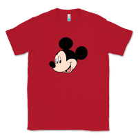 Red micky mouse Classic Tee - artisFamous