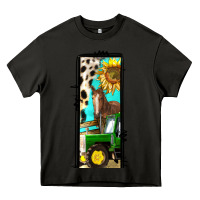 Asphalt farm life alphabet lowercase letters l Heavy Core Tee - BundleAndBundleShop