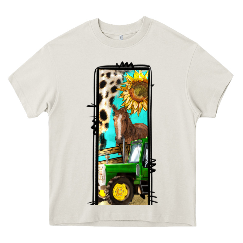 Farm Life Alphabet Lowercase Letters L Heavy Core Tee by BundleAndBundleShop | Teevron