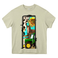 Mossy farm life alphabet lowercase letters l Heavy Core Tee - BundleAndBundleShop
