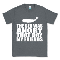Charcoal Heather seinfeld   the sea was angry that day my friends Classic Tee - artisFamous