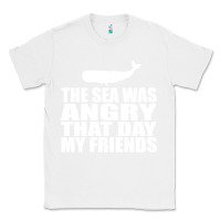 White seinfeld   the sea was angry that day my friends Classic Tee - artisFamous