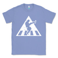 Colony Blue The Ministry of Silly Walks Distressed Classic Tee - artisFamous