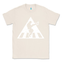 Natural The Ministry of Silly Walks Distressed Classic Tee - artisFamous