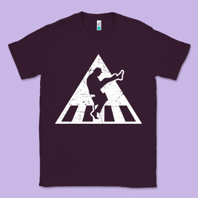 The Ministry Of Silly Walks Distressed Classic Tee Designed By Artisfamous