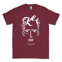 Burgundy jack kerouac Classic Tee - artisFamous