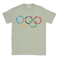 Matcha OLYMPIC RINGS Classic Tee - artisFamous