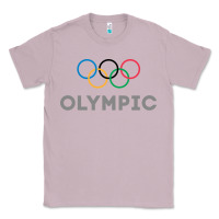Lilac OLYMPIC RINGS Classic Tee - artisFamous