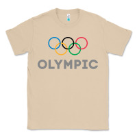 Mushroom OLYMPIC RINGS Classic Tee - artisFamous