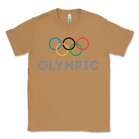 Toasted Coconut OLYMPIC RINGS Classic Tee - artisFamous