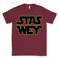 Burgundy Stas Wey Classic Tee - artisFamous