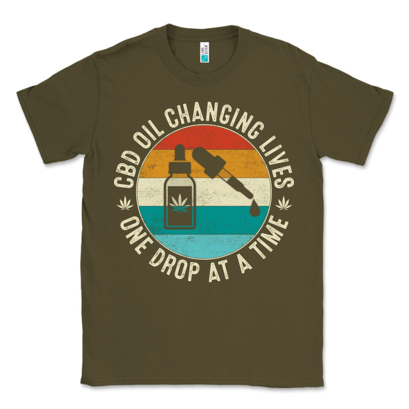 Cbd Oil Changing Lives Classic Tee by artisFamous | Teevron