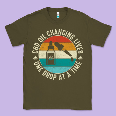 Cbd Oil Changing Lives Classic Tee Designed By Artisfamous
