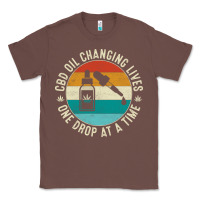 Chestnut CBD Oil Changing Lives Classic Tee - artisFamous