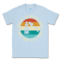 Dusty Blue CBD Oil Changing Lives Classic Tee - artisFamous