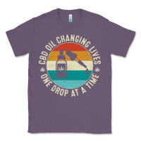 Lavender CBD Oil Changing Lives Classic Tee - artisFamous