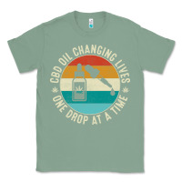 Sage CBD Oil Changing Lives Classic Tee - artisFamous