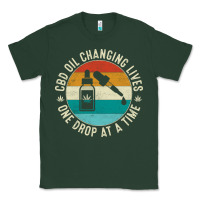 Sports Green CBD Oil Changing Lives Classic Tee - artisFamous
