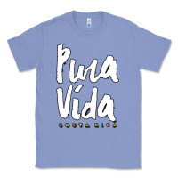 Colony Blue costa rica pura vida Classic Tee - artisFamous