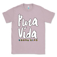 Lilac costa rica pura vida Classic Tee - artisFamous