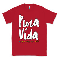 Red costa rica pura vida Classic Tee - artisFamous