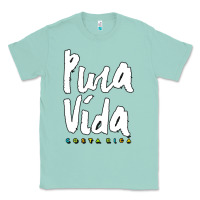 Seafoam costa rica pura vida Classic Tee - artisFamous