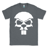 Charcoal Heather crazy beaver skull Classic Tee - artisFamous
