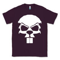 Plum crazy beaver skull Classic Tee - artisFamous