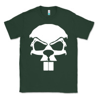 Sports Green crazy beaver skull Classic Tee - artisFamous