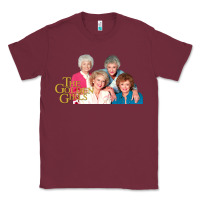 Burgundy The Golden Girls Classic Tee - artisFamous
