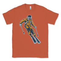 Copper born to ski Classic Tee - artisFamous