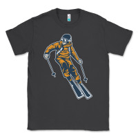 Smoke born to ski Classic Tee - artisFamous