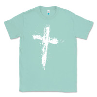 Seafoam cross Classic Tee - artisFamous