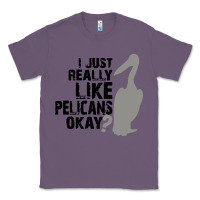 Lavender i just really like pelicans okay Classic Tee - artisFamous