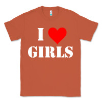 Copper i love girls Classic Tee - artisFamous