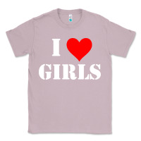 Lilac i love girls Classic Tee - artisFamous